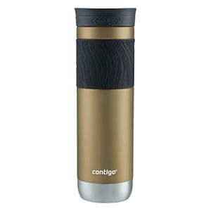 Contigo Byron 2.0 Stainless Steel Travel mug with Snapseal Lid and Grip, 24oz, Chardonnay, BPA Free and Leak Proof