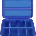 ALLPRIMO Trading Card Case Storage Box for 2700+ Cards. Deck Boxes Travel Organizer Holder Compatible with TCG/for Topps Baseball Sports/for C.A.H/for UNO/for MTG/for Yu-Gi-Oh Games -Blue