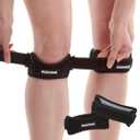 Bodyprox Patella Tendon Knee Strap 2 Pack, Knee Pain Relief Support Brace Hiking, Soccer, Basketball, Running, Jumpers Knee, Tennis, Tendonitis, Volleyball & Squats  