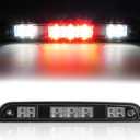 3rd Third Brake Light for 1992 1993 1994 1995 1996 1997 Ford F150 F250 F350 Bronco High Mount Stop Light Assembly LED Smoked Cargo Lamp Accessories