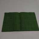 No Brand Green Table Mats 18" x 12" 6 Pcs