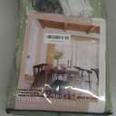 Green Linen Semi Sheer Curtains 90 Inches Long for Living Room Bedroom Light Filtering Sage Green Textured Burlap Pinch Pleated Curtains 90 Length Hooks Rings Back Tab for Sliding Door 2 Panels