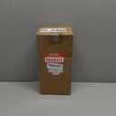 MyGift Premium Clear Acrylic Mail Holder with Decorative Black Cursive Mail Label, Modern Wall Mounted or Tabletop Mailbox, Letter Storage Organizer Box