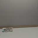 Ivilon Window Curtain Rod End Cap - 1 inch Pole. 120 to 240 Inch. Warm Gold