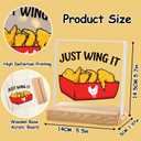 Funny Desk Shelf Decor, Wing Decorative Tabletop Acrylic Sign