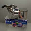 Polar Blast Snow Cone Machine - Acrylic Crushed Ice Maker Grinds Up to 500lbs of Ice Per Hour for Parties, Events, and More by Great Northern Popcorn