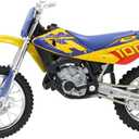 Welly CR125 Off-Road Die Cast Motorcycle Replica, 1:18 Scale Model