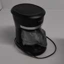 Mr. Coffee Programmable Coffee Maker 5 Cups with Auto Pause Glass Carafe Compact Design Black