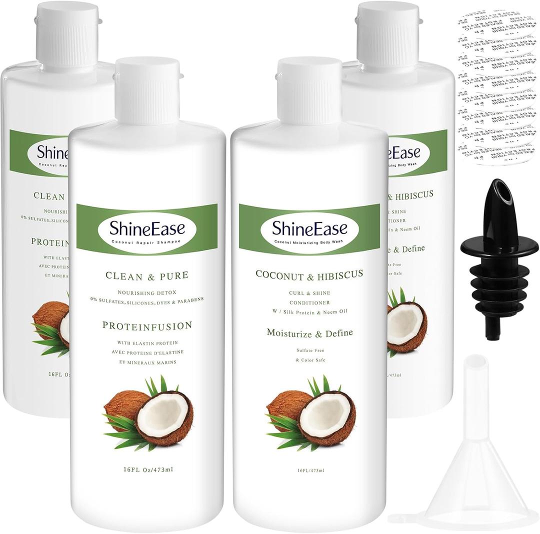 Drink-Flasks Containers for Cruise - 64oz Extra Large Empty Shampoo Bottles Fake Drink Containers for Cruise Ships | Flasks to Drinks, for Cruises, Concert