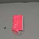 Chainette Fringe Trim, 5 Yards of 4" Polyester Braid Tassel Trim for DIY Crafts/Lamp Shade Decoration/Wedding Dress/Sewing/Clothing Fringe Thread Yarn Pink