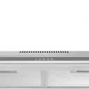 FIREGAS Under Cabinet Range Hood 30 inch, Ducted/Ductless Convertible Kitchen Hood Over Stove Vent, LED Light, 3 Speed Exhaust Fan, Reusable Aluminum Filters, Push Button, with Charcoal Filter
