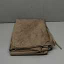 ShinyRelief 72 Inch Larger Velvet Camel Christmas Tree Skirt Reversible with Gold Glitter Double Sided Velvet Christmas Fur Plush Glittery Tree Skirt for Rustic Xmas Party Holiday Decorations