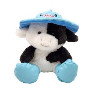 Aurora Snuggly Tubbie Wubbies Cow Stuffed Animal - Comforting Companion - Imaginative Play - White 11 Inches