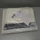 WOWLIVE 180L Double Laundry Hamper with Lid and Removable Laundry Bags, Large Dirty Clothes Hamper 2 section Collapsible Laundry Basket Dorm Room Storage for Bedroom, Bathroom, College,Beige