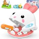 Easter Gifts for Kids - 31 Pcs Dentist Kit for Kids 3-5 Pretend Play Kit Toys for Role Play Pretend Playset Kit for Toddlers - Easter Basket Stuffers for Children
