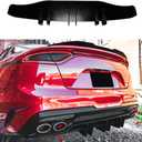 Add-On Rear Bumper Diffuser Valance Splitter Fits for KIA Stinger 2017-2020 Pre-Facelift,Blake Style Rear Diffuser Valance Splitter for KIA Stinger 2017-2020 Pre-Facelift Only