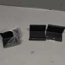 Haidms 3 Pack Offset Hinges Oil Rubbed Bronze Expandable Door Hinges 3.5 Inch Heavy Duty Full Mortise Door Hinges with 1/4'' Radius Corner