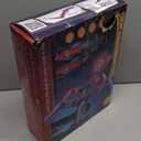 Fzlirou Toys for Boys Age 3-12, 2 Pcs Shooting Set with Red & Blue LED Lights, Standing Target & 2 Quiver, Indoor & Outdoor Kid Toys Gifts for 3 4 5 6 7 8 9 10 11 12 Year Old Boys Girls