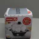 Dash Rapid Egg Cooker - Boiler, Poacher & Steamer - Includes Measuring & Recipe Guide - Dishwasher Safe - BPA Free - Holds 7 Eggs, Black