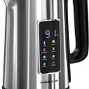 KEINVE 1.7L Electric Kettle, Touch Screen Water Boiler, Auto Shut Off, Double Wall, 6 Preset Temperatures, Fast Boil, and STRIX Control