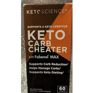 Keto Carb Cheater 60 Caps by Keto Science