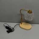 Candle Warmer, Candle Warmer Lamp with Timer & Dimmer Height Adjustable Scented Candles, with 2 * 50W Bulbs for Home Decor Mothers Day(Gold)