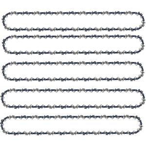 14 Inch Chainsaw Chain Replacement - 5 Pack Chainsaw Chain for 14 Inch Mini Chainsaw with 52 Drive Links,3/8" LP Pitch 050'' Gauge Compatible with Craftsman,Echo,Poulan,Ryobi,Homelite,Husqvarna