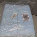 LeakProof Dog and Puppy Potty Training Pee Pads with QuickDry 5Layer Super Absorbent Design, Regular Size 22 x 22 inch, Blue & White, 100 Count