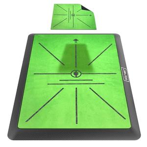 Golf Hitting Mat, Golf Practice Mat Outdoor Indoor for Training Chipping Show Swing Path, Golf Impact Turf Mat with Rubber Backing,Golf Accessories for Men,Gifts for Men/Dad/Husband