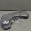 Two-Piece Commode Seat Pad,Waterproof Soft Toilet Seat Cover (Frame NOT Included),U-Shape Replacement PU Cushion with Clips for Elderly Bedside Shower Wheelchair for Elderly Comfort