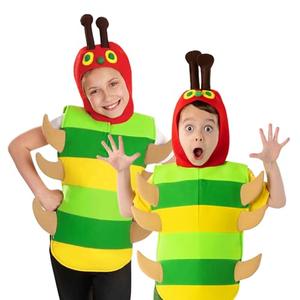 Fun Shack Kids Caterpillar Costume, Insect Halloween Costume, Book Character Outfit for Kids, Fun Dress-Up Idea, M