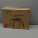 Work Platform 600 Lbs, Folding Step Stool with One-Touch Automatic Fold, 3 Height Adjustment Step Platform, Perfect for RV Cleaning, Home Painting and Reaching High Places, Standard