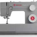 SINGER Heavy Duty 4423 (Grey) High Speed Sewing Machine + Accessories | 23 Built-In Stitches Deliver 97 Stitch Applications | 50% More Power, 1100 Stitches/Min | Metal Frame, 1-Step Buttonhole