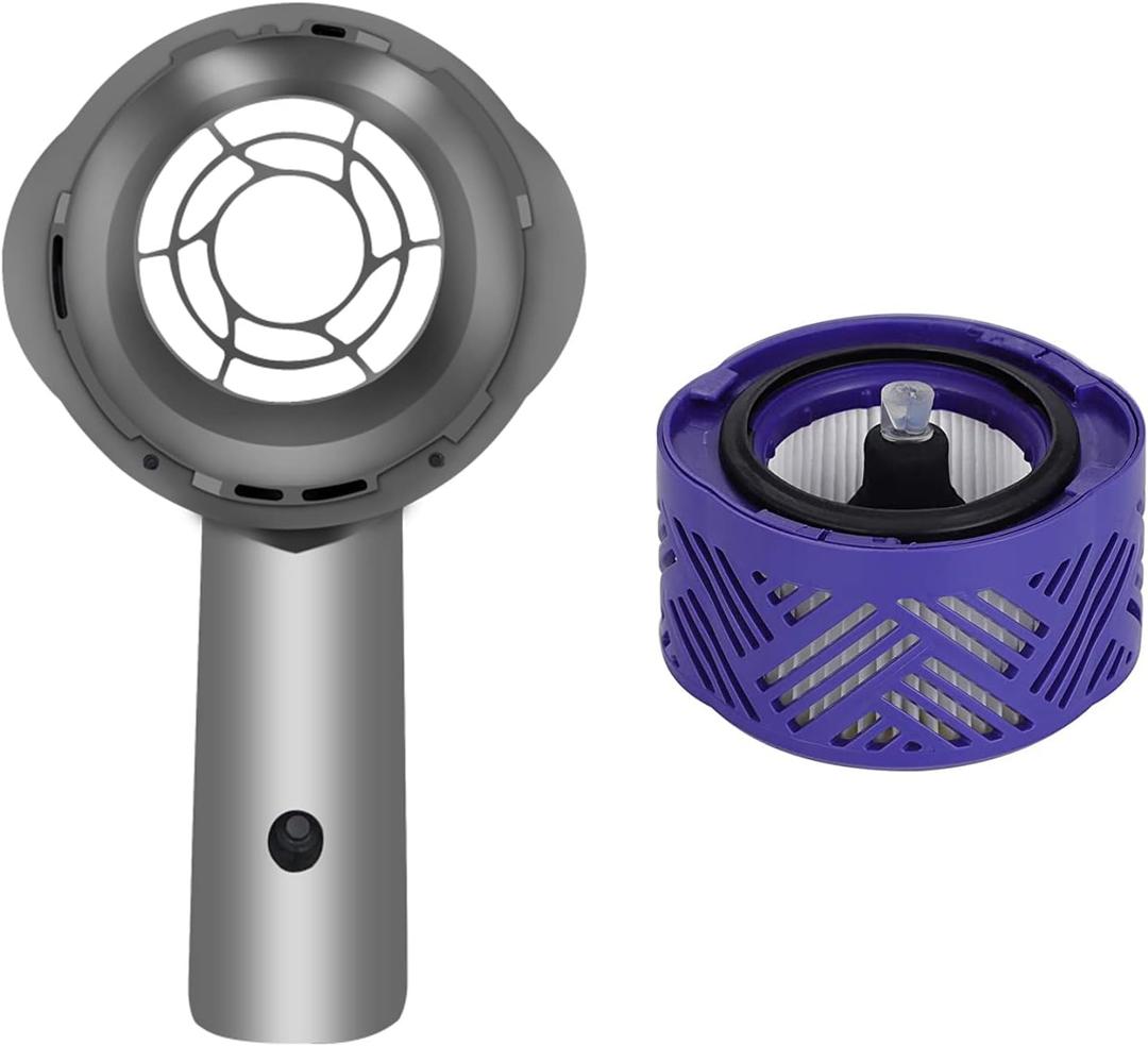 ilovelife HEPA Filter Replacement & Motor Rear Cover Compatible with Dyson V6 DC58 DC59 DC61 DC62 DC74 Cordless Stick Vacuum Cleaner, Replacement