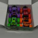 Monster Truck Toys - Friction Powered Toy Cars Push and Go Vehicles for Toddlers Kids Best Christmas Birthday Party Gift for Boys Girls Aged 3 and Above 4-Pack