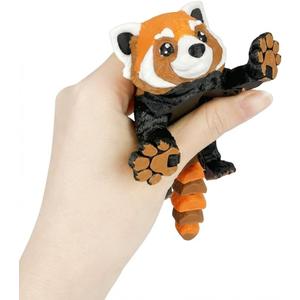 3D Printed Animals - Articulated Red Panda Toys, Flexible Animals Toy Statue,Movable Joints,Fidget Toys, Kid Desk Home Office Decor, Birthday Halloween