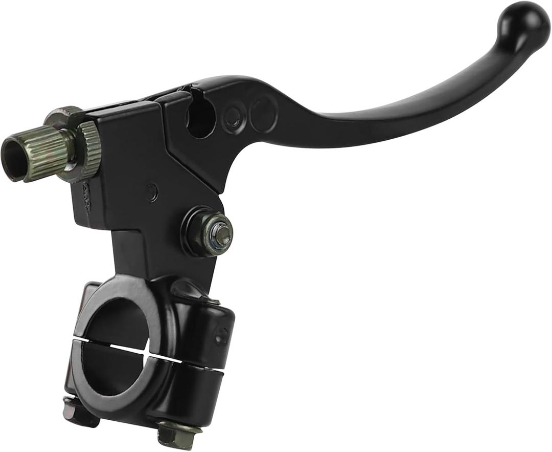 FLYPIG Left Right 7/8" Black Brake Handle Levers Perch for Honda XR CRF 50 70 90cc 110cc 125cc XR80 CRF70 CRF80 XR100 CRF100 Pit Dirt Bike Motorcycle Handlebar