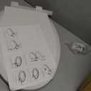 Durable Elongated Toilet Seat with Slow Soft Close - Easy to Install and Clean, Never Loosens - White, Fits Most Elongated Toilets