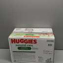 Huggies Natural Care Sensitive Baby Wipes, Unscented, Hypoallergenic, 99% Purified Water, 12 Flip-Top Packs (768 Wipes Total), Packaging May Vary
