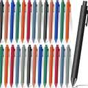 120 Pcs Ballpoint Pens Bulk Retractable Comfortable Writing Pens for Baby Shower Cute Back to School Supplies in Medium Point 1.0 mm for Office Teacher Student Bridal (Dark Vintage)