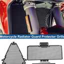 Motorcycle Radiator Grille for Ducati Streetfighter V2 2022-2024 Aluminum Alloy Motorcycle Radiator Guard Cover Screw Gasket Rubber Stopper 1 Set