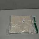 Lanpn 8x8 inch Scrapbook Photo Album, Linen Cover Archival Acid Free Top Load 3 Ring Folder Binder Photo Book 8 x 8 with 30 Plastic Sleeves 60 Pages (Black)