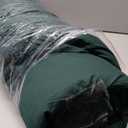 CozyLux Dark Emerald Green Queen Comforter Set, 3 Pieces Solid Breathable Quilted Bedding Sets, Luxury Fluffy Soft Bed Set with Down Alternative Comforter for All Season (1 Comforter & 2 Pillowcases)