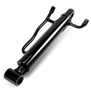 New Mini Excavator Thumb Cylinder, 25mm/0.98in Hydraulic Cylinder Fit for Mini Excavator Accessories Up to 3 Tons - Compatible with Single Hole Hydraulic Thumb Clip Only