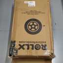 RollX Foldable Storage Wagon with 4 Balloon Wheels, Rear 13 Inch & Front 7 Inch Beach Tires (Pump Included) - Blue