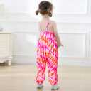 Vieille Baby Toddler Girl Cute Strap Jumpsuit One-piece Romper with Pockets 1-8 Years (5-6 Years)