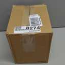 Amazon Basics Electric Stainless Steel Kettle for Tea and Coffee, BPA-Free, Fast Boiling, Auto Shut-Off, 1 Liter, 1500W, Black and Silver