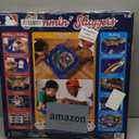 MLB Slammin' Sluggers Magnetic Baseball Tabletop Game  2-Player Board Game with 20" x 20" Field, Scoreboard, Stickers and Manual Pitching Control