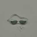 Greatever Sleek Swim Goggles Unisex-Adult, UV400 Protection Swimming Goggles, HD Wide View Goggles, Anti Fog No Leakage (G13-white/ Light Brown Lens)