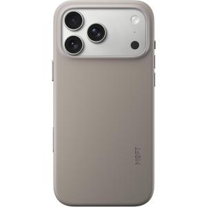 MOFT for iPhone 17 Pro Max Case- MOVAS Snap Case, MagSafe Compatible, Soft-Touch Vegan Leather, Classic Minimalist Design, Lightweight, Stain-Resistant & Camera Protection, Taupe